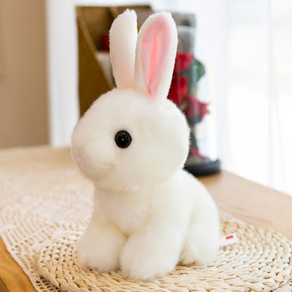 Plush Little White Rabbit Playing Doll - GimmeWarehouse