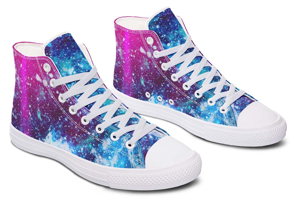 Printed Couple High-top Canvas Shoes Gimme that