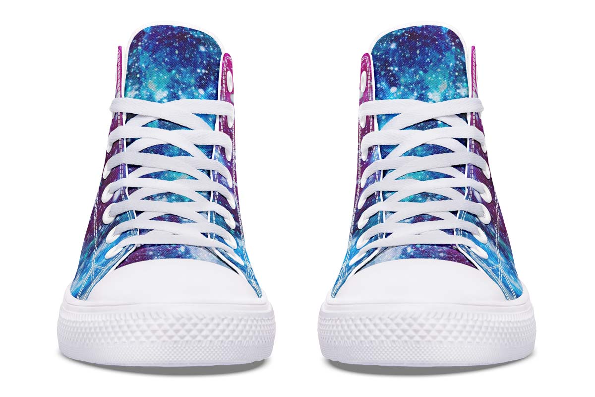 Printed Couple High-top Canvas Shoes Gimme that