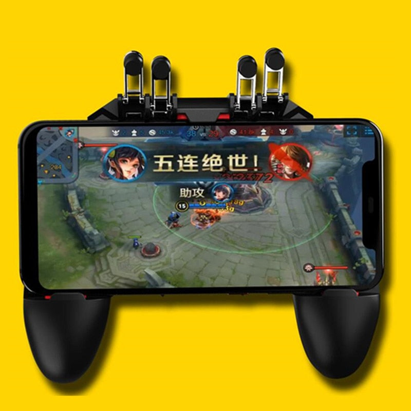 Pubg Game Gamepad AK66 Mobile Phone Trigger Fire  Game Controller - GimmeWarehouse