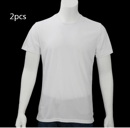 Quick-drying Waterproof Anti-fouling T-shirt Couple Half Sleeve Bottoming Shirt - GimmeWarehouse