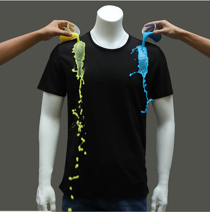 Quick-drying Waterproof Anti-fouling T-shirt Couple Half Sleeve Bottoming Shirt - GimmeWarehouse