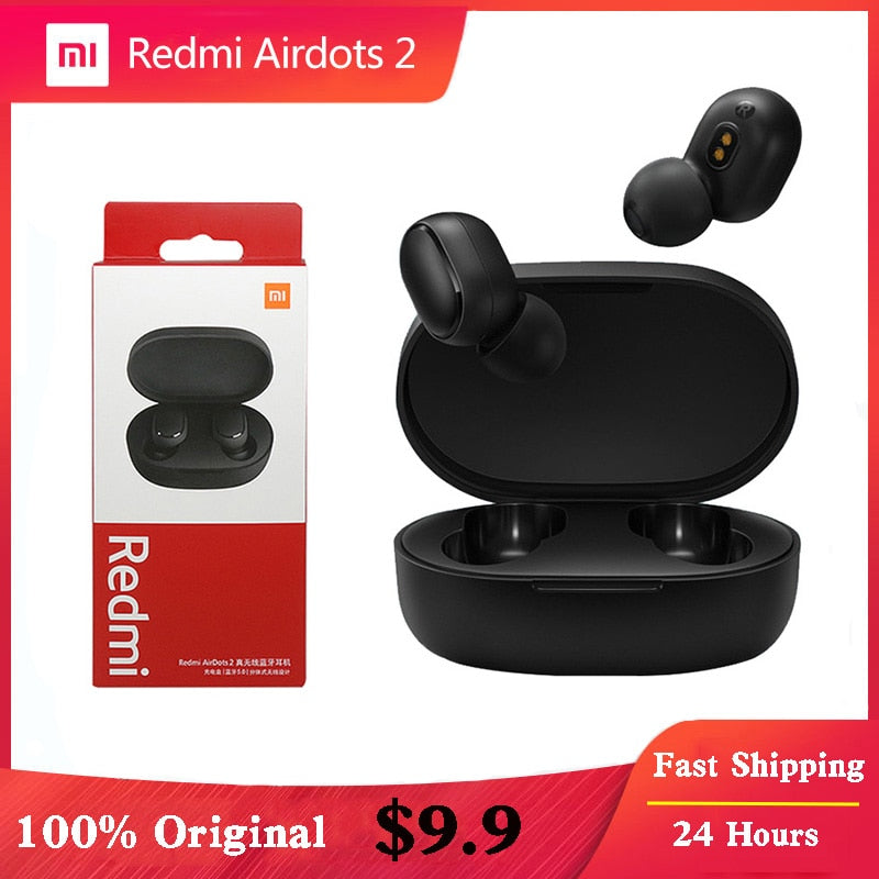 Redmi Airdots 2 Noise Reduction With Mic Earbuds - GimmeWarehouse