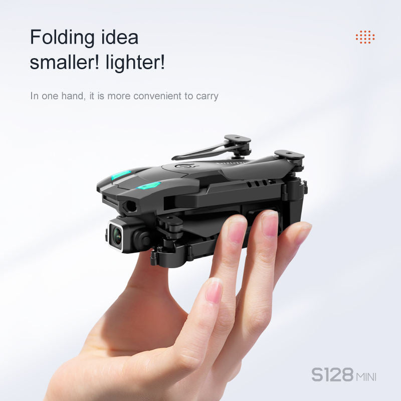 S128 Three-Sided Obstacle Avoidance Drone 4K Dual Camera HD - GimmeWarehouse