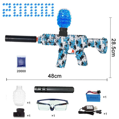 Electric Gel Ball Gun Blaster, Eco-Friendly with 20000+ Water Beads, Outdoor Games - Gimme That