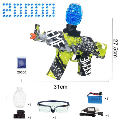 Electric Gel Ball Gun Blaster, Eco-Friendly with 20000+ Water Beads, Outdoor Games - Gimme That