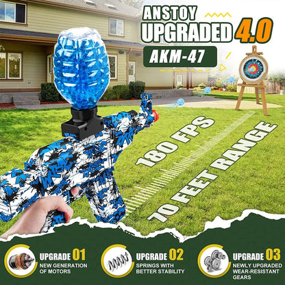 Electric Gel Ball Gun Blaster, Eco-Friendly with 20000+ Water Beads, Outdoor Games - Gimme That