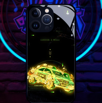 Science And Technology Mechanical Design Luminous Mobile Phone Case - GimmeWarehouse