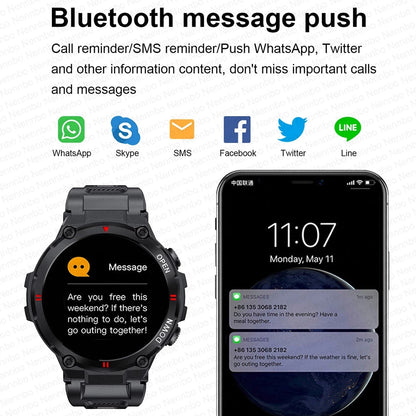 Smart Watch Men Sport Fitness Bluetooth Call Multifunction Music Control Alarm Clock Reminder Smartwatch For Phone Gimme that