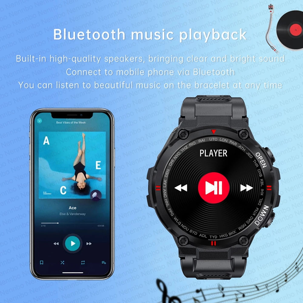 Smart Watch Men Sport Fitness Bluetooth Call Multifunction Music Control Alarm Clock Reminder Smartwatch For Phone Gimme that