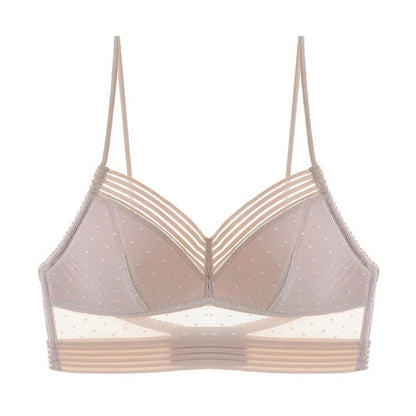 Strapless Women Lace Mesh Bra - GimmeWarehouse