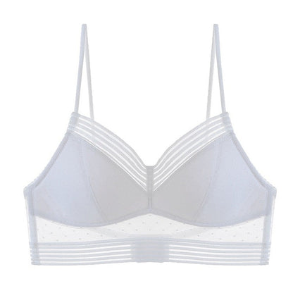 Strapless Women Lace Mesh Bra - GimmeWarehouse