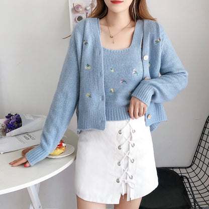 Sweater Knitted Cardigan Loose - GimmeWarehouse