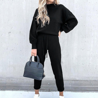 Two Piece Set Solid Casual Tracksuit Women Autumn Winter Pullovers Sweatshirts Pants Suit Female Long Sleeve Tops Couple Clothes Gimme that