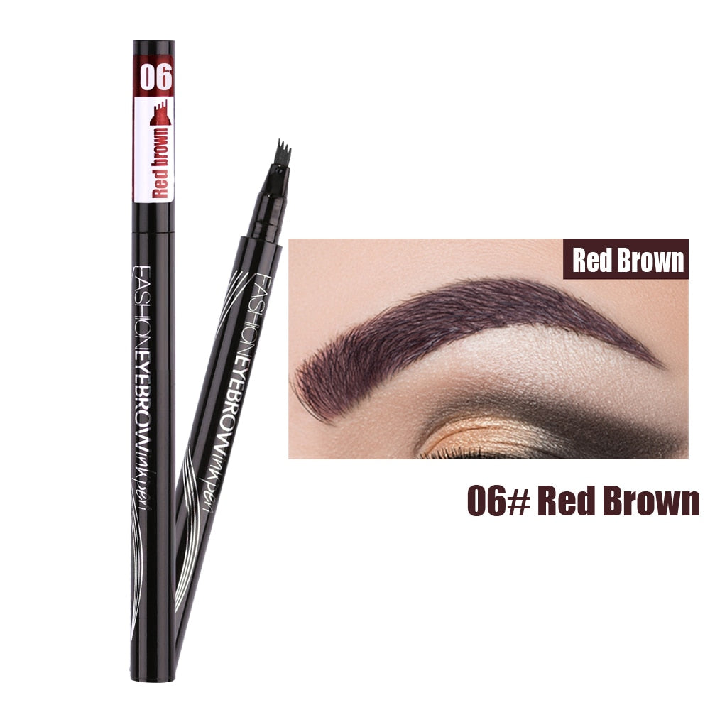 Waterproof Natural Four-claw Eye Brow Tint Makeup - GimmeWarehouse