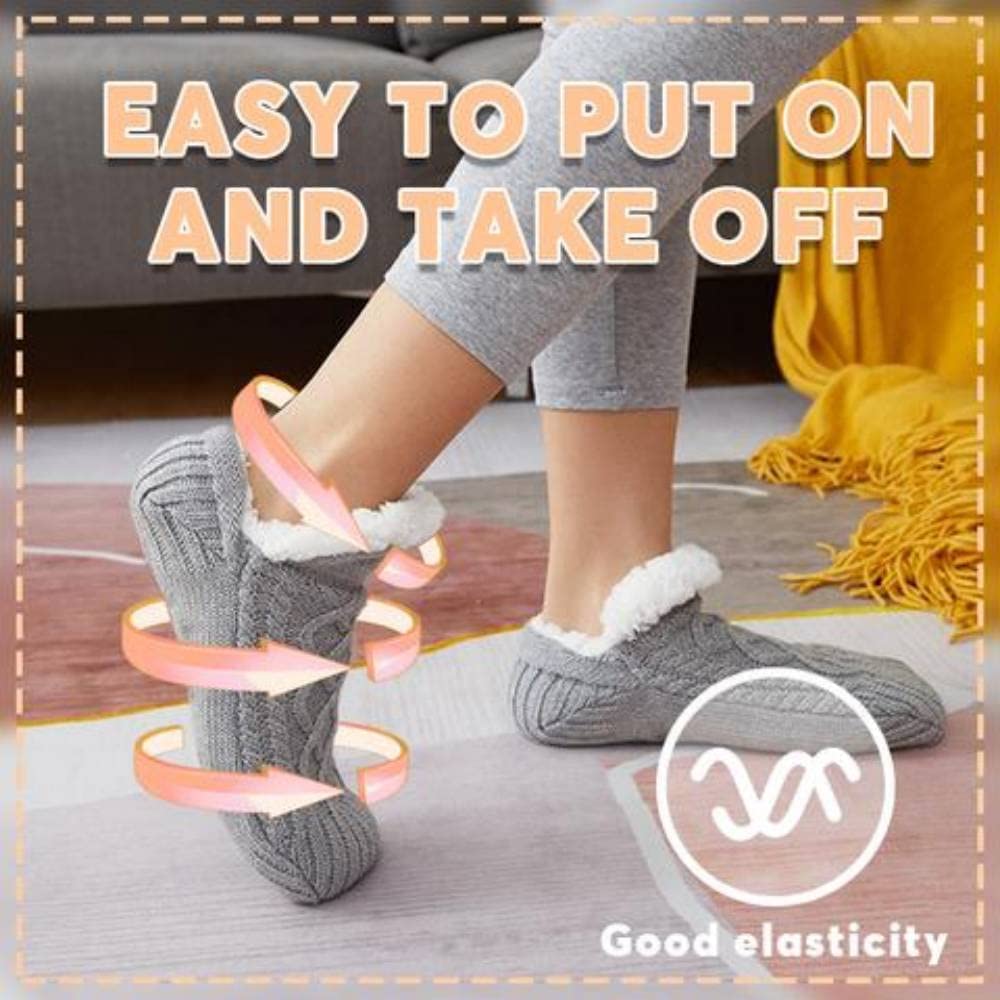 Winter Woolen Socks Women Thicken Warm Home Bedroom Socks Slippers Men Non-slip Foot Warmer Snow Socks Calcetines Mujer Gimme that