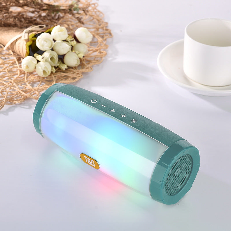 Wireless Bluetooth Speaker Portable Speaker Bluetooth Powerful High BoomBox Outdoor Bass HIFI TF FM Radio With LED Light Gimme that