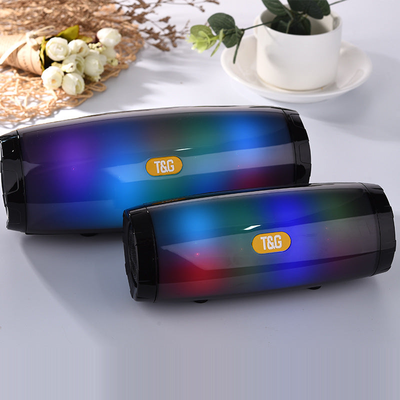 Wireless Bluetooth Speaker Portable Speaker Bluetooth Powerful High BoomBox Outdoor Bass HIFI TF FM Radio With LED Light Gimme that