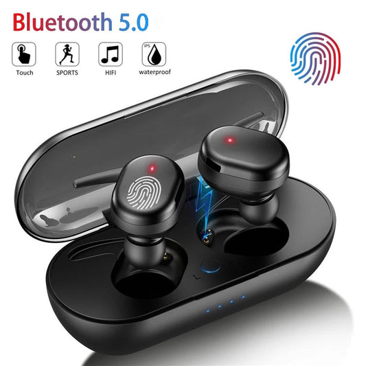 Y30 Bluetooth Earphones Wireless Headphones Touch Control Sports Earbuds Microphone Works On All Smartphones Music Headset TWS Gimme that