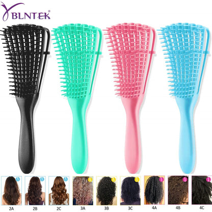 YBLNTEK Detangling Scalp Massage Hair Comb Detangling Brush - GimmeWarehouse